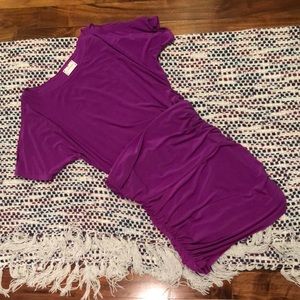 Cold shoulder dress